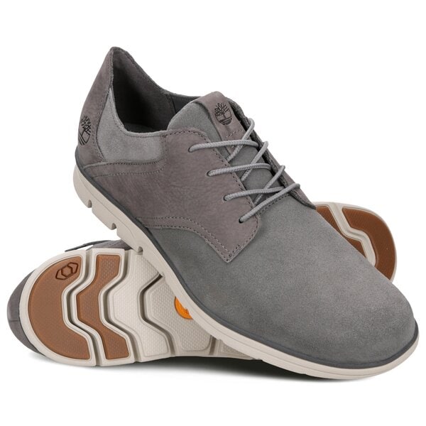 Męskie półbuty TIMBERLAND BRADSTREET MIXED MEDIA OXFORD tb0a22r90331 kolor szary
