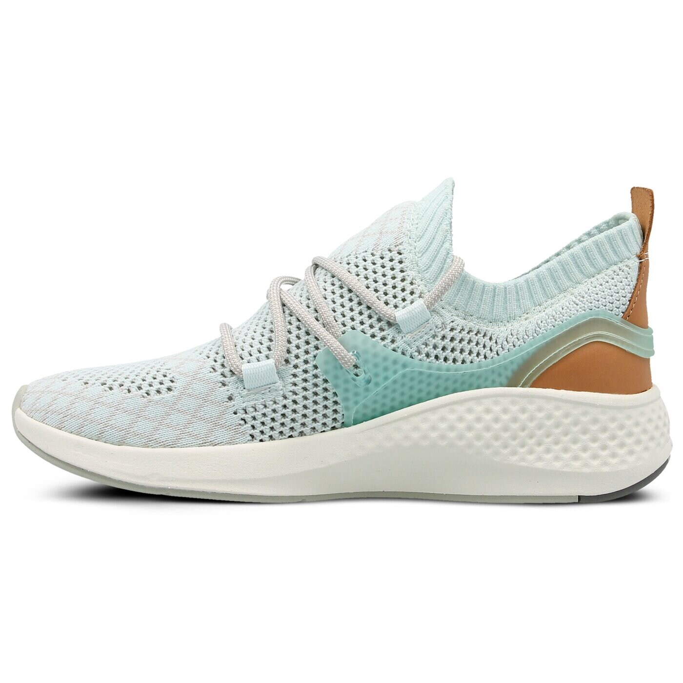 Damskie sneakersy (buty) TIMBERLAND FLYROAM GO KNIT CHUKKA a1nqf kolor niebieski