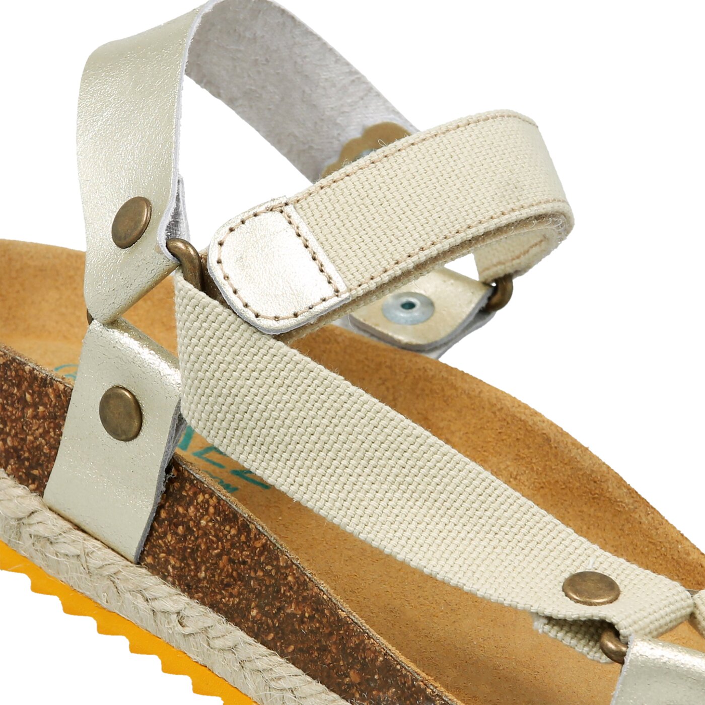 Damskie sandały PAEZ BIO TRECKING VAQUETA GOLD 1832756s82-212 kolor beżowy