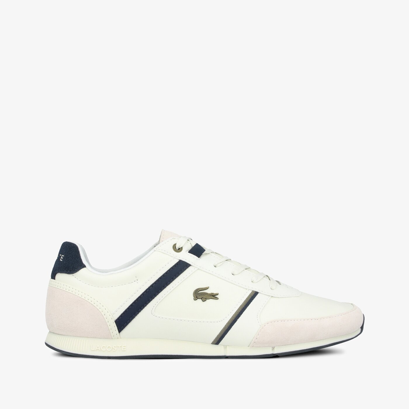 Męskie sneakersy (buty) LACOSTE MENERVA 120 1 739cma0007wn1 kolor biały