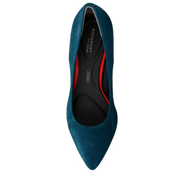 Damskie szpilki / czółenka ROCKPORT TM75MMPTH PLAIN PUMP  v82392 kolor niebieski