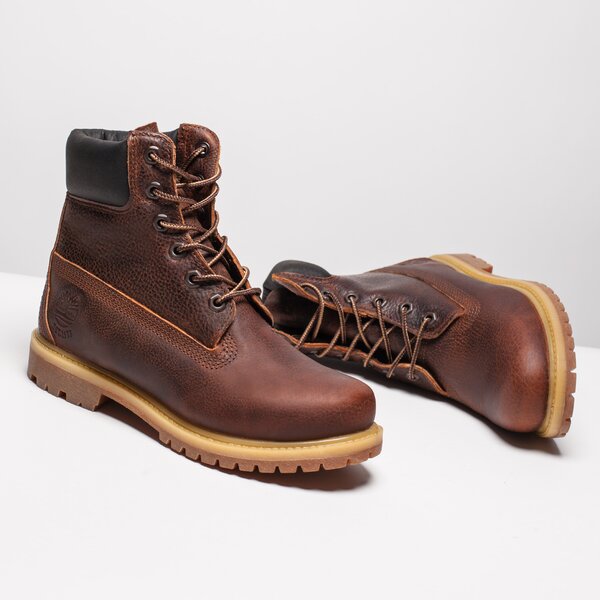 Damskie trapery TIMBERLAND PREMIUM 6 INCH BOOT - W  a1tlm kolor brązowy