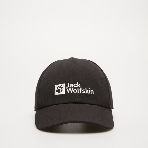 Damska czapka z daszkiem JACK WOLFSKIN CZAPKA BASEBALL CAP 19006756000 kolor czarny