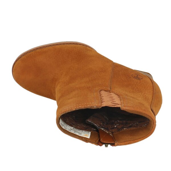 Damskie kozaki TIMBERLAND EK STRATHAM HEIGHTS 2.0 ANKLE WP BOOT 8556r kolor brązowy