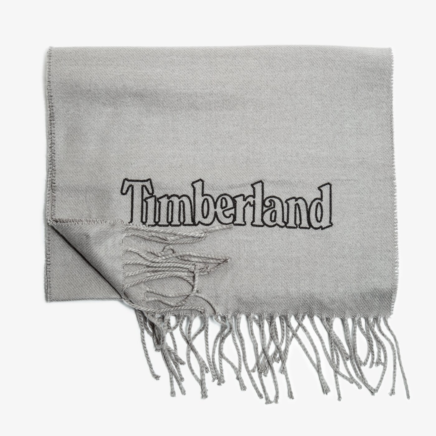 Męski szalik / rękawiczki TIMBERLAND SZALIK SOLID SCARF CHAIN STITCH tb0a1evsc811 kolor szary
