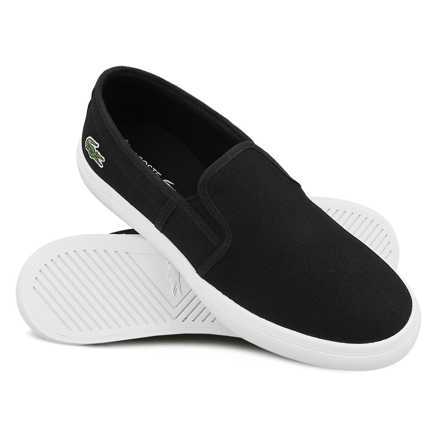 Damskie trampki LACOSTE GAZON BL 2 732spw0138024 kolor czarny