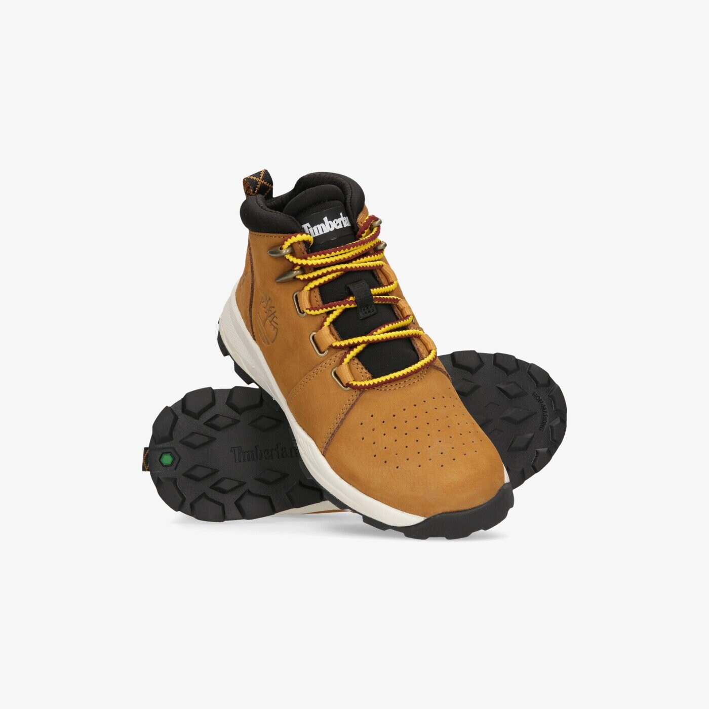Dziecięce buty outdoor / trekkingowe TIMBERLAND BROOKLYN CITY MID tb0a2d1u2281 kolor żółty