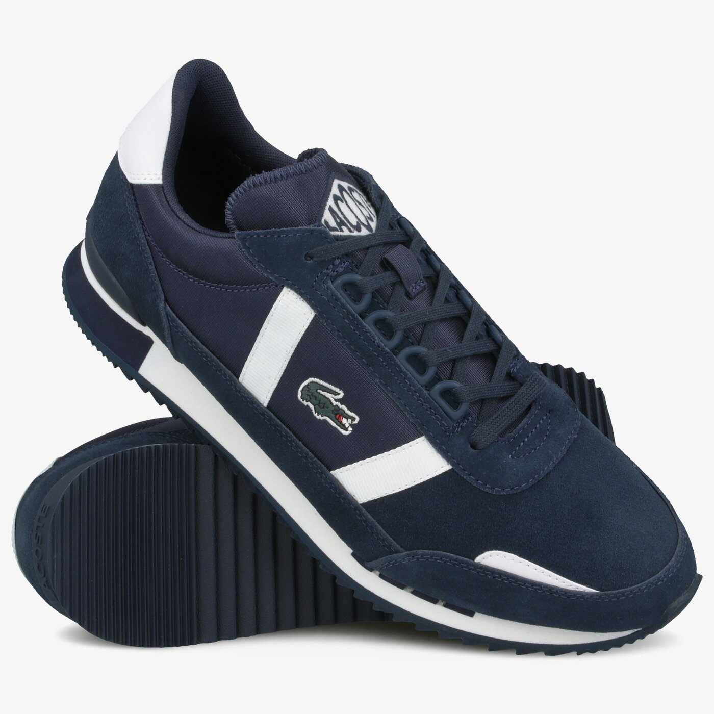 Męskie sneakersy (buty) LACOSTE PARTNER RETRO 120 1 SMA 739sma0023092 kolor granatowy