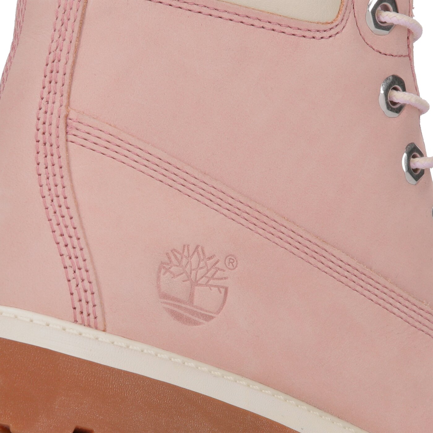 Dziecięce trapery TIMBERLAND PREMIUM 6 INCH CLASSIC BOOT FTC 34992 kolor różowy