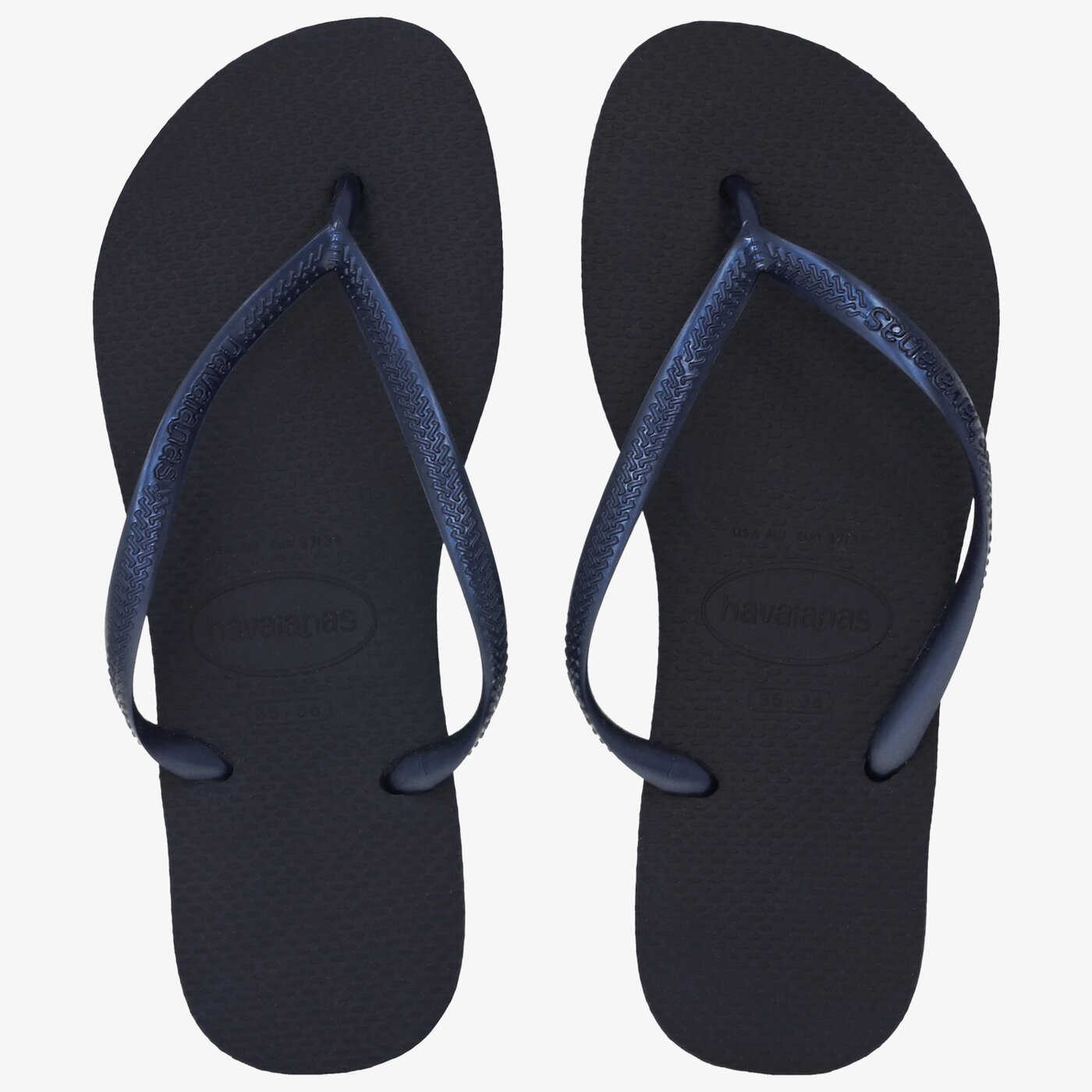 Damskie klapki HAVAIANAS SLIM 40000300555 kolor granatowy