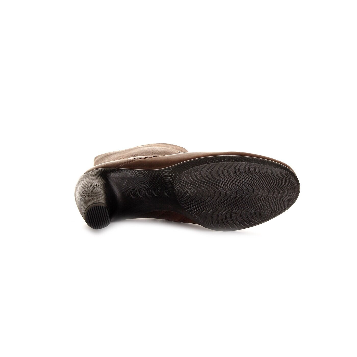 Damskie botki / sztyblety ECCO SCULPTURED 65 23356302072 kolor brązowy