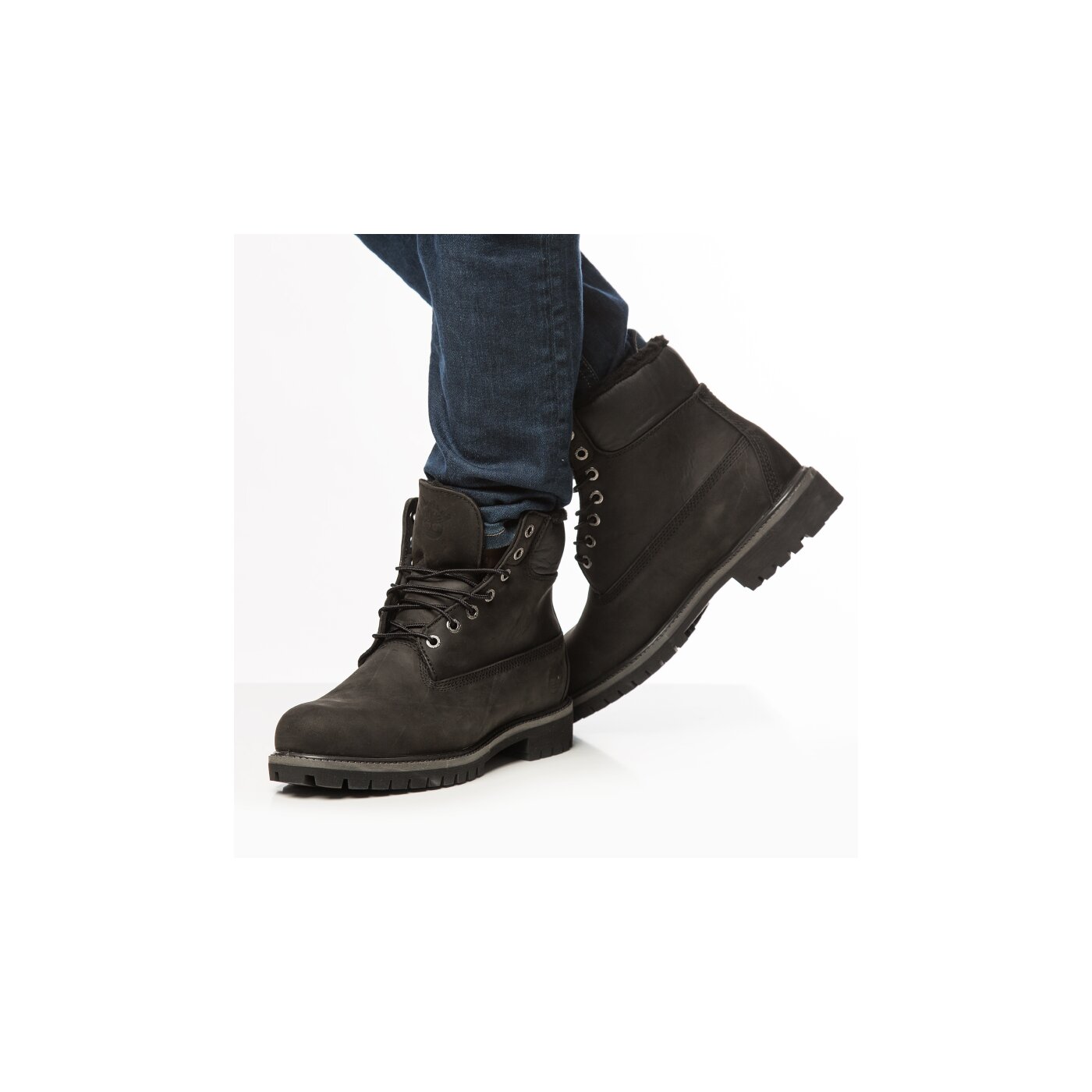 TIMBERLAND PREMIUM 6 INCH BOOT FUR/WARM LINED  a115t kolor czarny