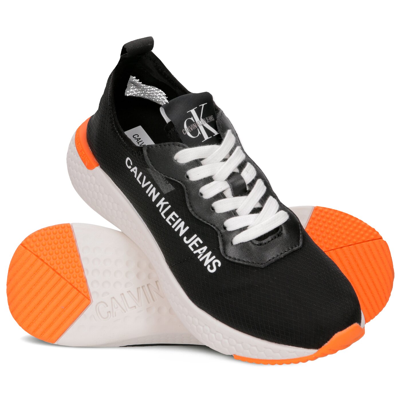 Damskie sneakersy (buty) CALVIN KLEIN ALEXIA r7808001 kolor czarny