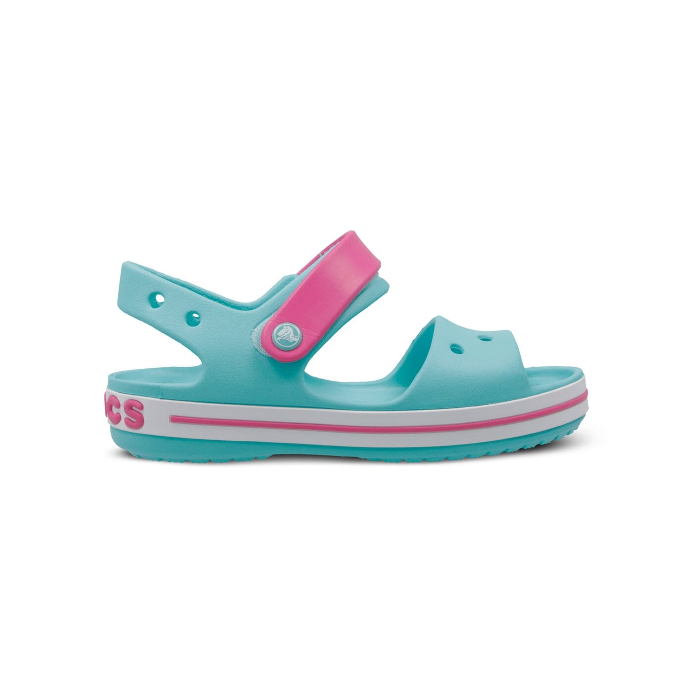 Dziecięce sandały / klapki CROCS CROCBAND SANDAL KIDS 128564fvk kolor niebieski