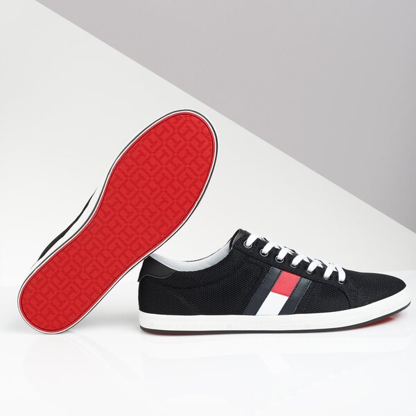Męskie trampki TOMMY HILFIGER HOWELL 7D2 fm0fm02202990 kolor czarny
