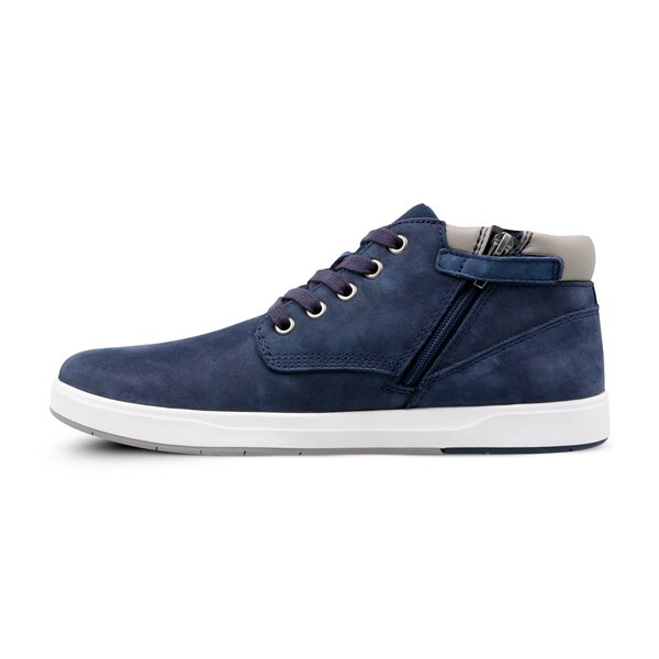 Dziecięce sneakersy (buty) TIMBERLAND DAVIS SQUARE LEATHER CHK tb0a1uyz0191 kolor granatowy