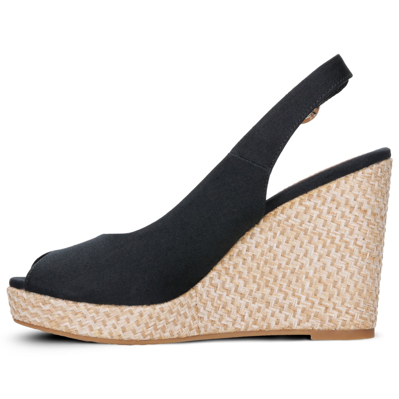 Damskie sandały TOMMY HILFIGER ELENA 57D2 ICONIC ELENA BASIC SLING BACK fw0fw04082403 kolor granatowy