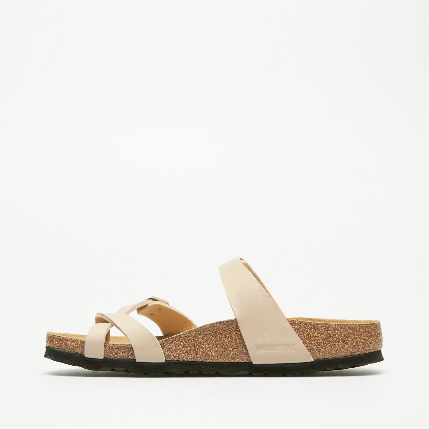 Damskie klapki BIRKENSTOCK MAYARI BF SANDCASTLE 1029726 kolor beżowy