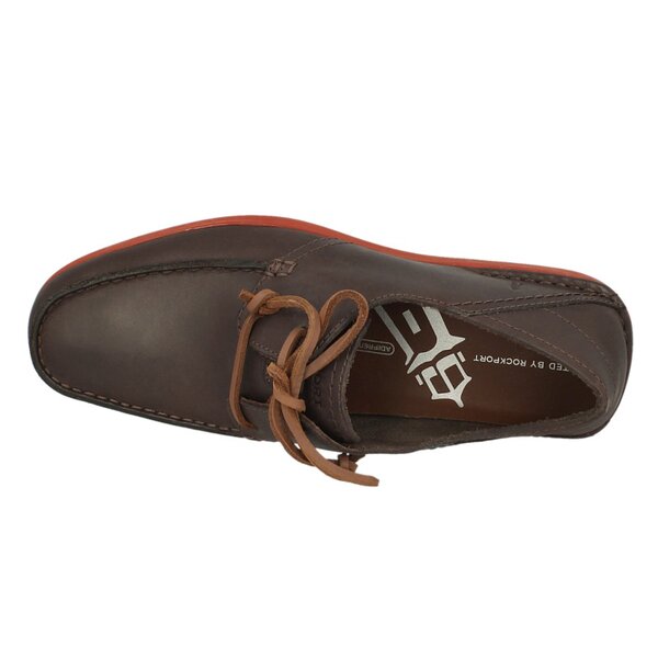 Męskie mokasyny ROCKPORT CTS MOC OXFORD v76791 kolor brązowy