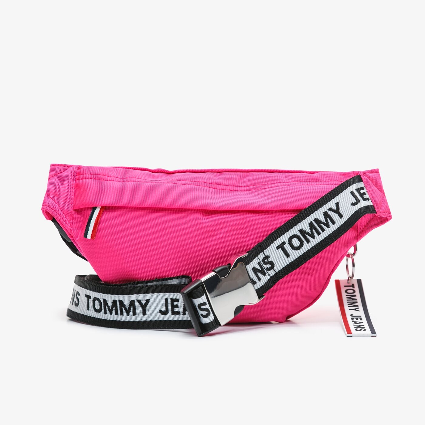Damska torebka TOMMY HILFIGER TOREBKA TJW LOGO TAPE BUMBAG NYLON aw0aw07633tz7 kolor różowy