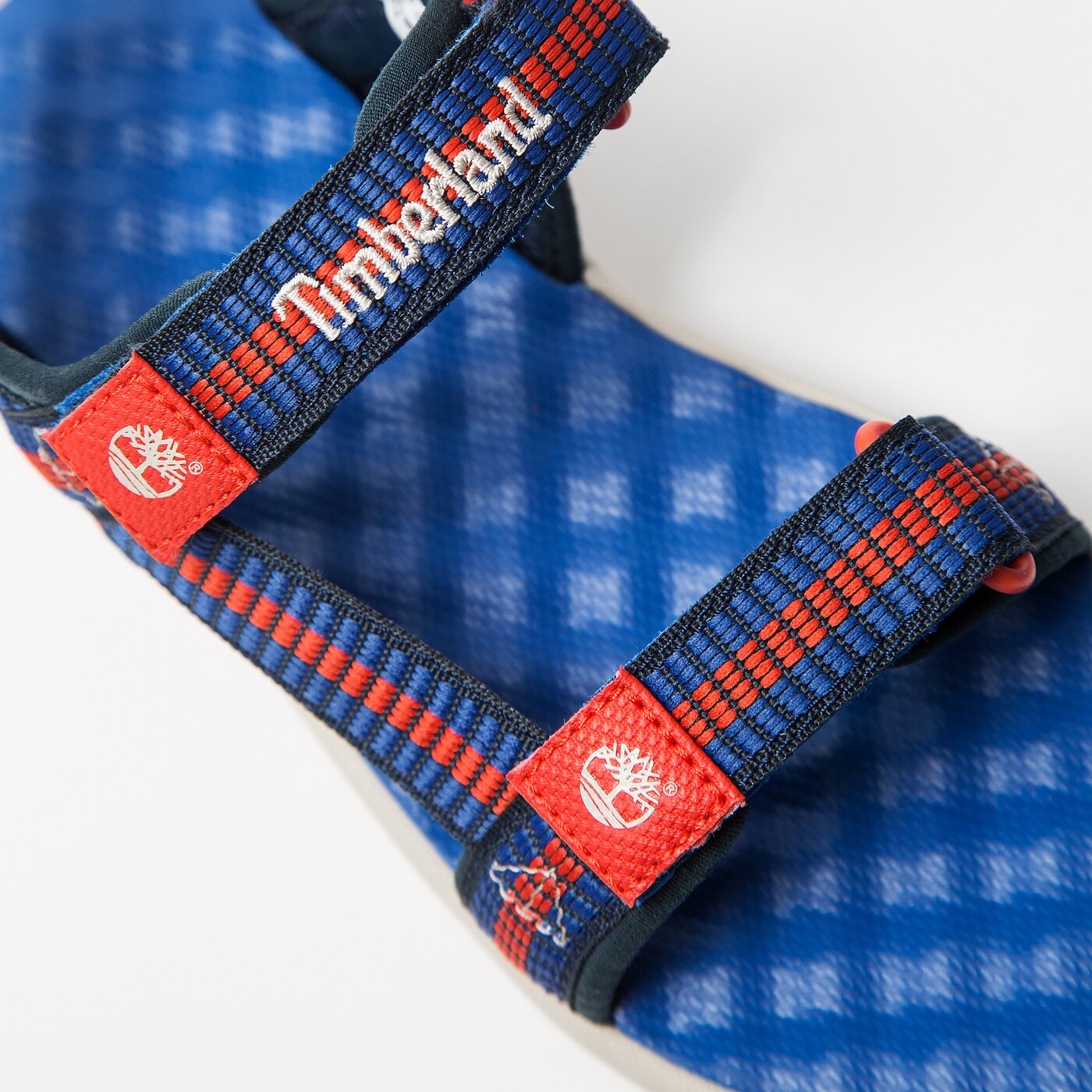 Dziecięce sandały / klapki TIMBERLAND PERKINS ROW WEBBING SNDL tb0a1nilj451 kolor granatowy