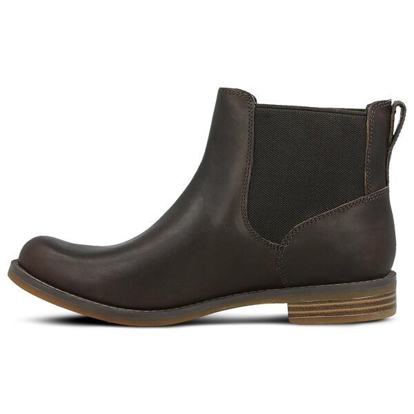 Damskie botki / sztyblety TIMBERLAND MAGBY LOW CHELSEA a1khw kolor brązowy