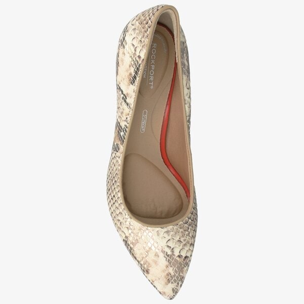 Damskie szpilki / czółenka ROCKPORT TM75MMPTH PLAIN PUMP  ci0451 kolor beżowy