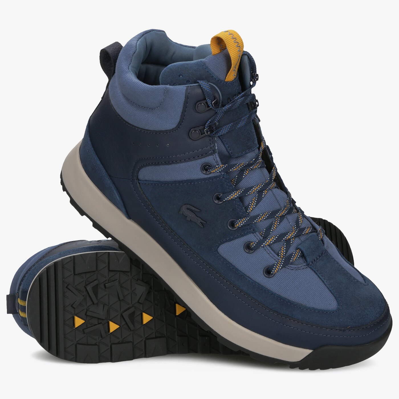 Męskie buty outdoor (trekkingowe) LACOSTE URBAN BREAKER 319 1 CMA 738cma0058nd1 kolor granatowy