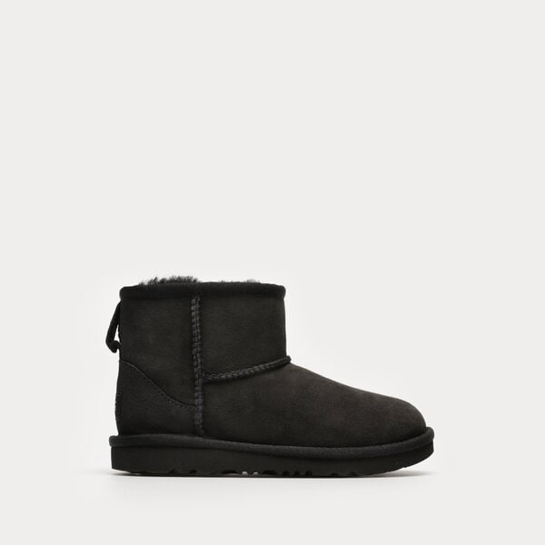 Dziecięce buty za kostkę UGG CLASSIC MINI II 1017715k-blk kolor czarny