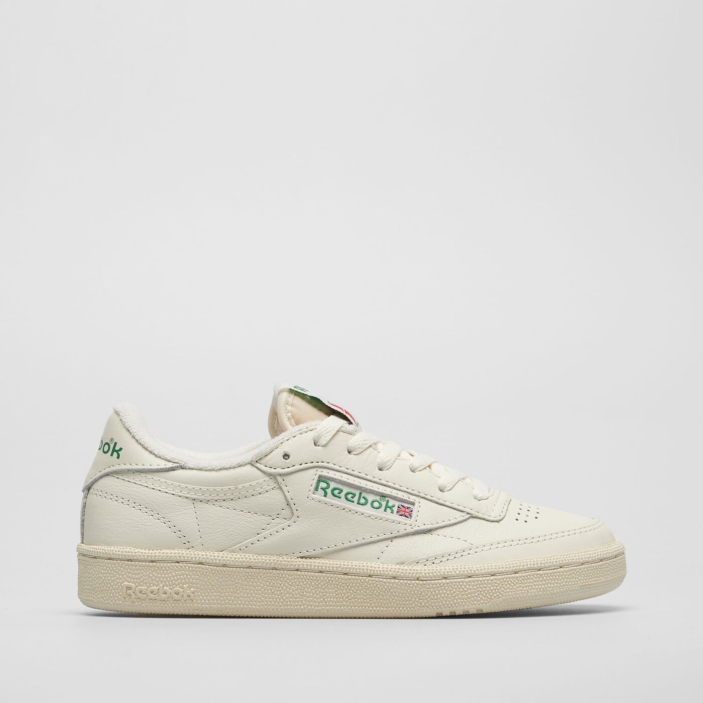 Damskie sneakersy (buty) REEBOK CLUB C 85 VINTAGE 100007797 kolor beżowy