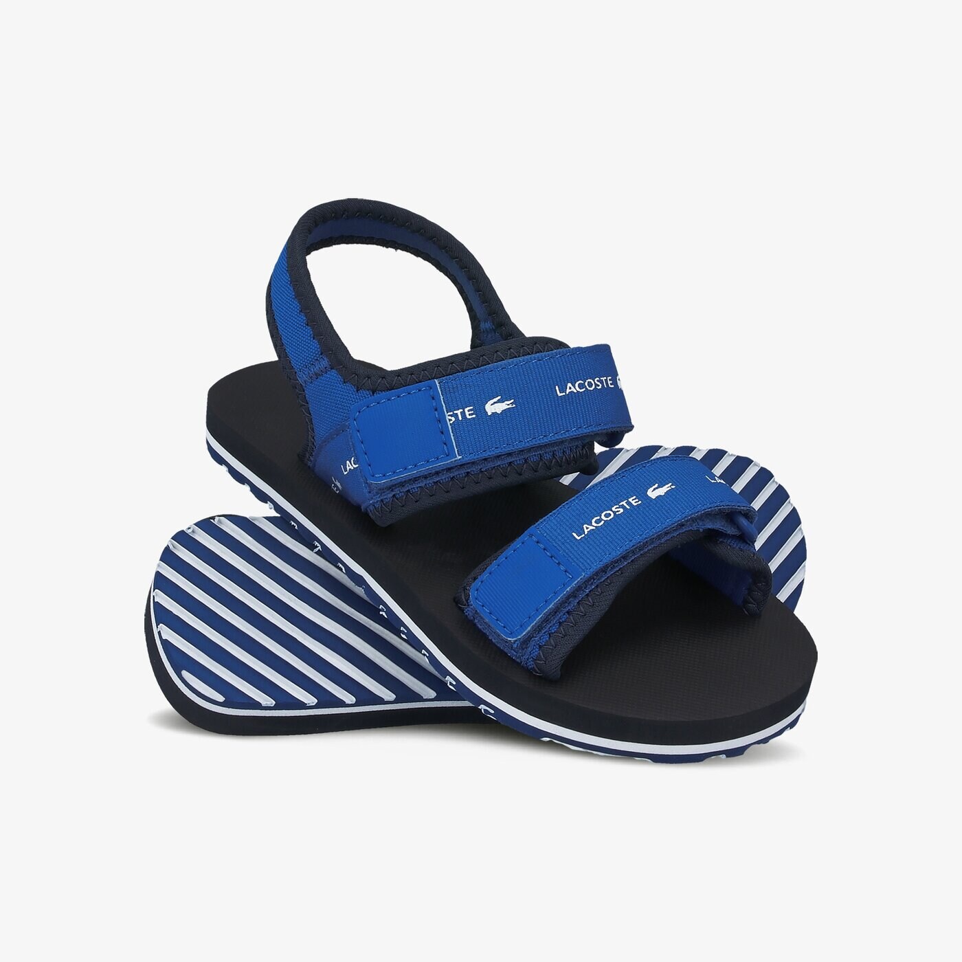 Dziecięce sandały / klapki LACOSTE SOL 220 1 CUC 739cuc0023bn1 kolor granatowy