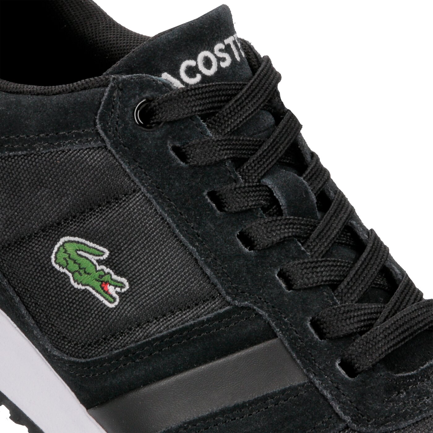 Męskie sneakersy (buty) LACOSTE VAUBAN PAG  728spm003202h kolor czarny