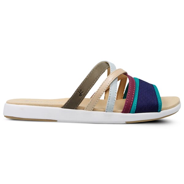 Damskie klapki EMU AUSTRALIA JIMBLE OCEAN BLUE  w11684oceanblue kolor beżowy