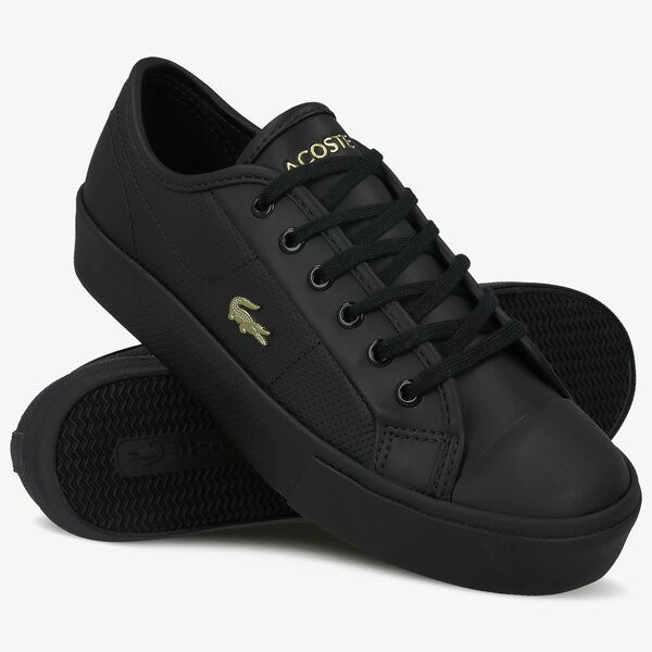 Damskie sneakersy (buty) LACOSTE ZIANE PLUS GRAND 01201CFA 740cfa00051v7 kolor czarny
