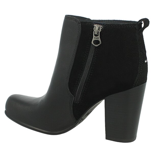 Damskie buty za kostkę TOMMY HILFIGER JADE 10C en56819843990 kolor czarny