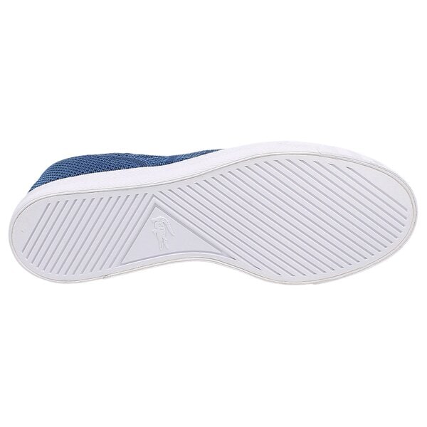 Męskie sneakersy (buty) LACOSTE RENE II MESH PIQ  729spm200811c kolor niebieski
