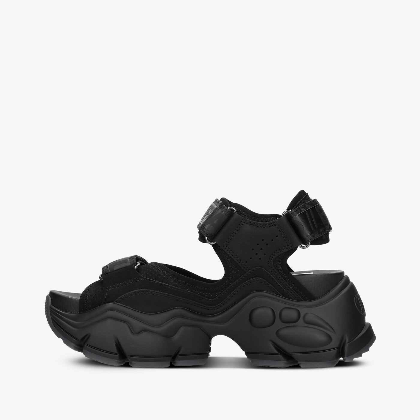 Damskie sandały BUFFALO BINARY 0 1602031 kolor czarny