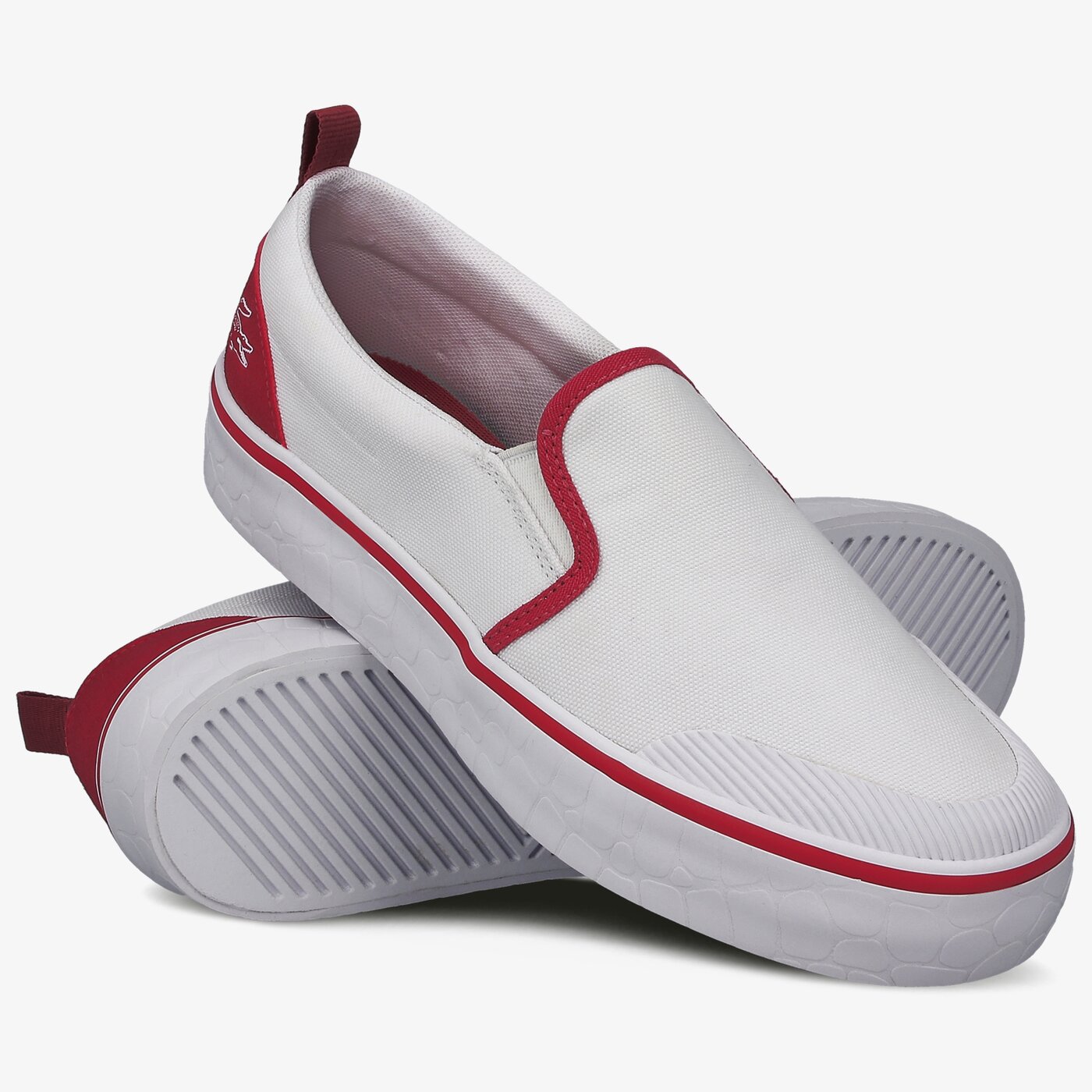 Dziecięce trampki LACOSTE GAZON CROCO 220 1 CUJ 739cuj00131t4 kolor biały