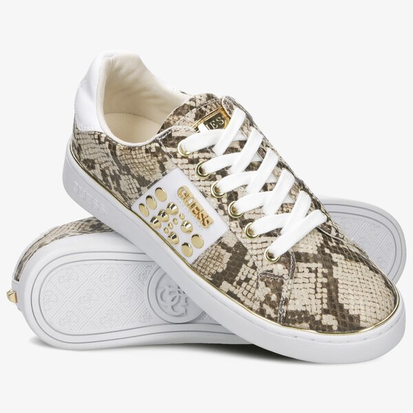 Damskie sneakersy (buty) GUESS BRANDIA fl7brapel12natu kolor multicolor