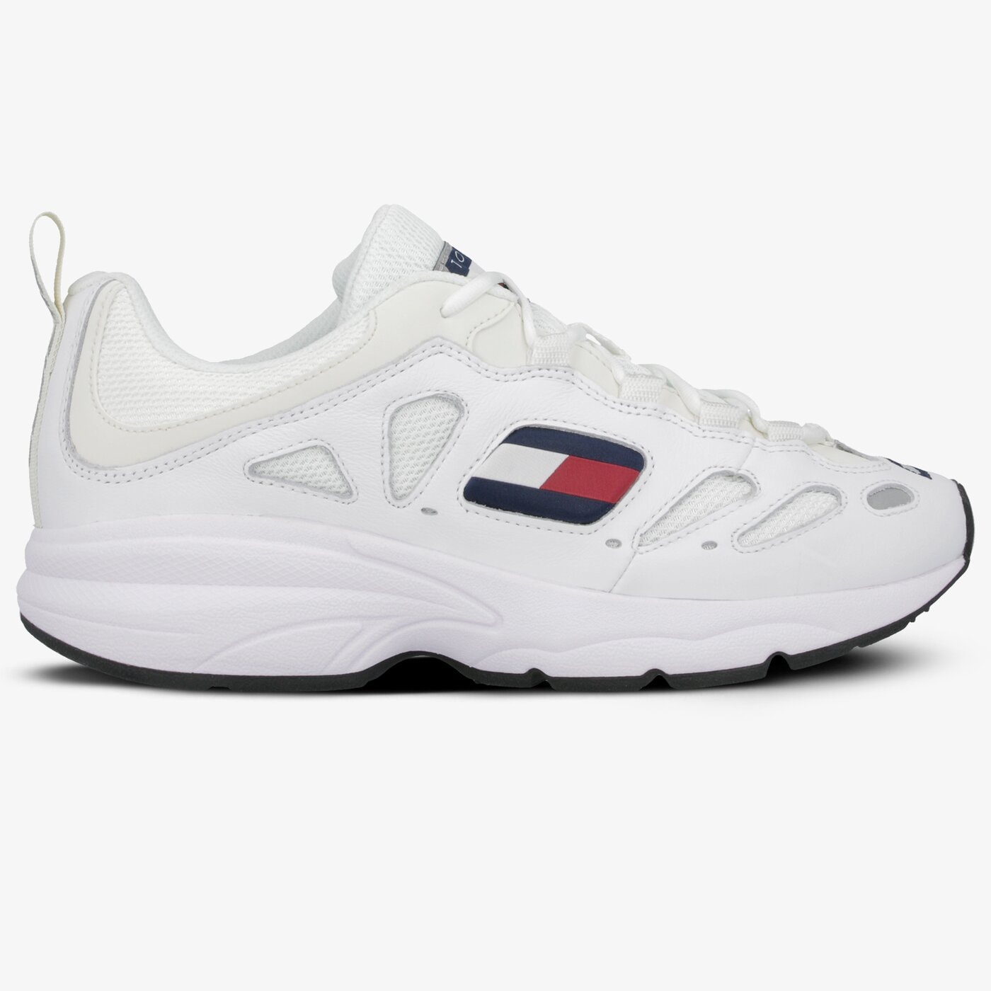 Męskie sneakersy (buty) TOMMY HILFIGER NEVIS 01C2 em0em00344100 kolor biały