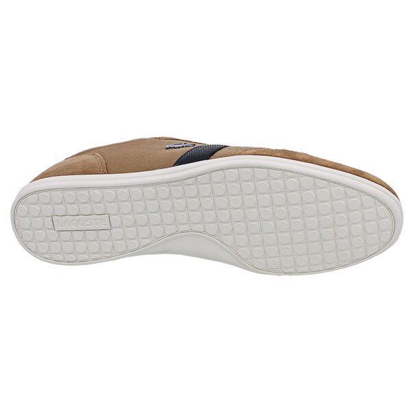 Męskie sneakersy (buty) LACOSTE ALISOS 22  729srm2413158 kolor brązowy