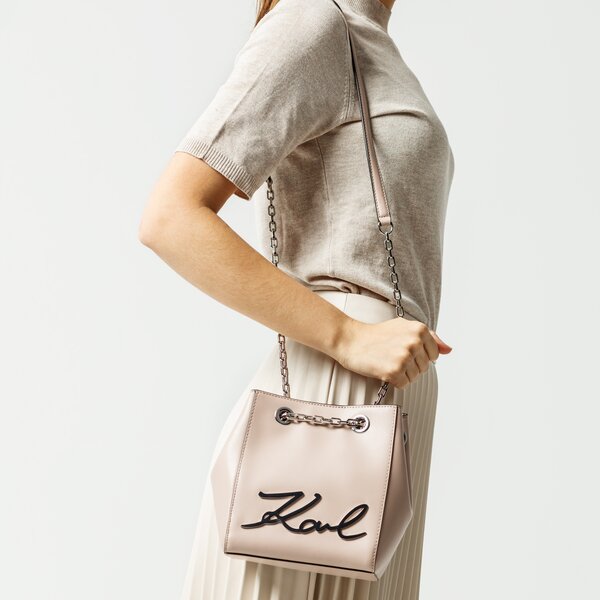 Damska torebka KARL LAGERFELD TOREBKA BUCKET BAG 3028526 kolor różowy