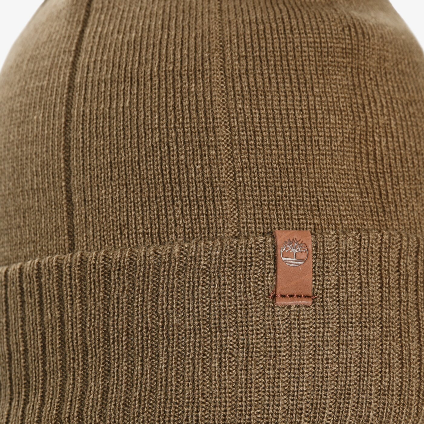 Męska czapka zimowa TIMBERLAND CZAPKA ZIMOWA HEATHERED RIBBED BEANIE tb0a1egya581 kolor khaki