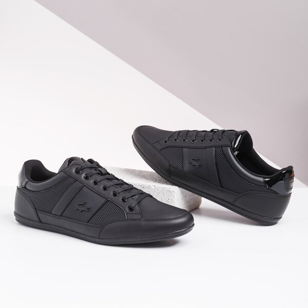 Męskie sneakersy (buty) LACOSTE CHAYMON 120 3 CMA 739cma000502h kolor czarny