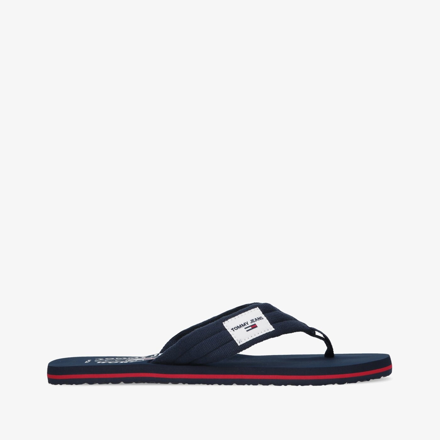 Męskie klapki TOMMY HILFIGER TOMMY JEANS MENS BEACH SANDAL em0em01002c87 kolor granatowy