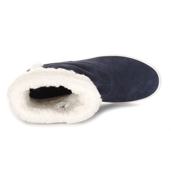 Dziecięce buty za kostkę LACOSTE TRENTHAM CIK  724spj32441w6 kolor granatowy