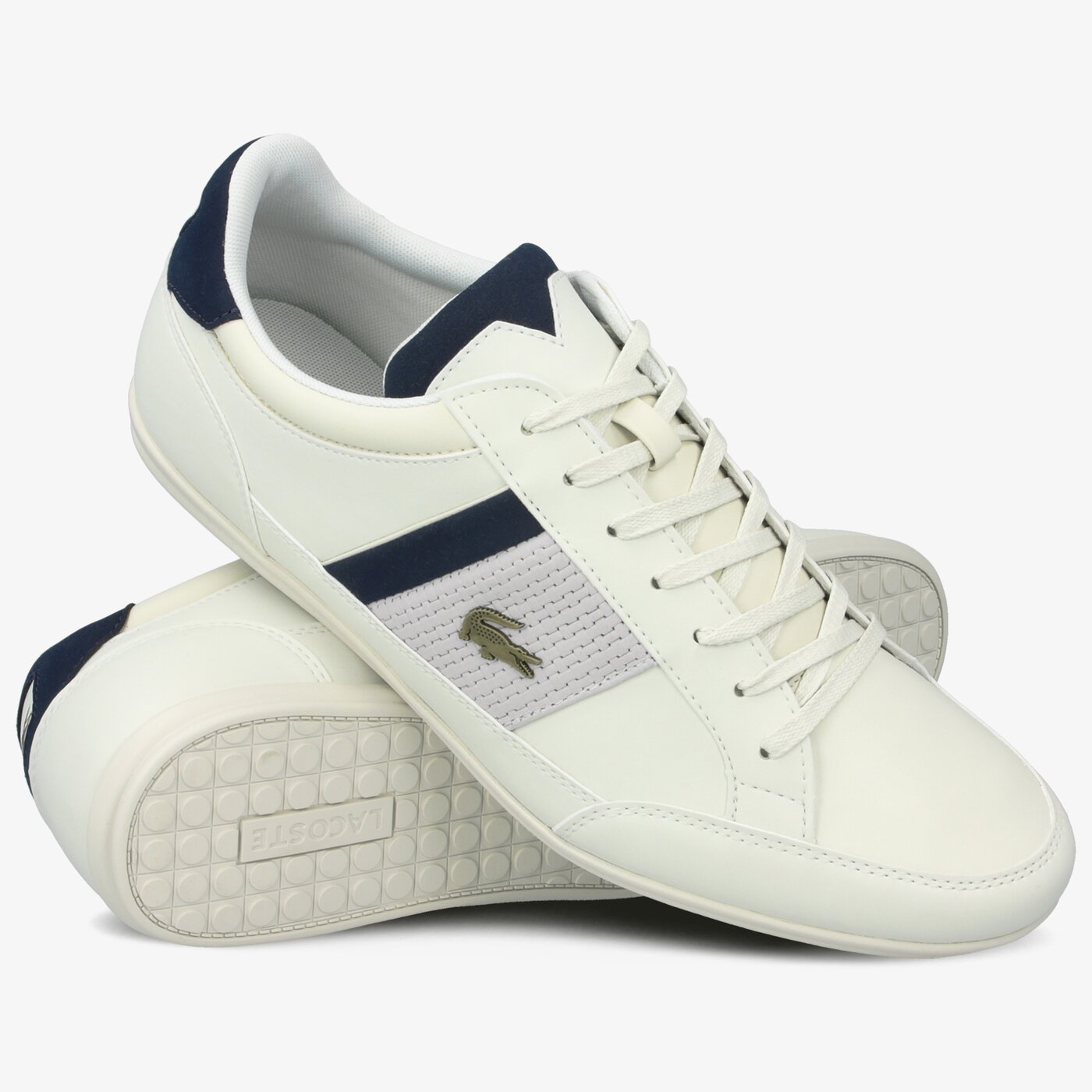 Męskie sneakersy (buty) LACOSTE CHAYMON 120 4 CMA 739cma0012wn1 kolor biały