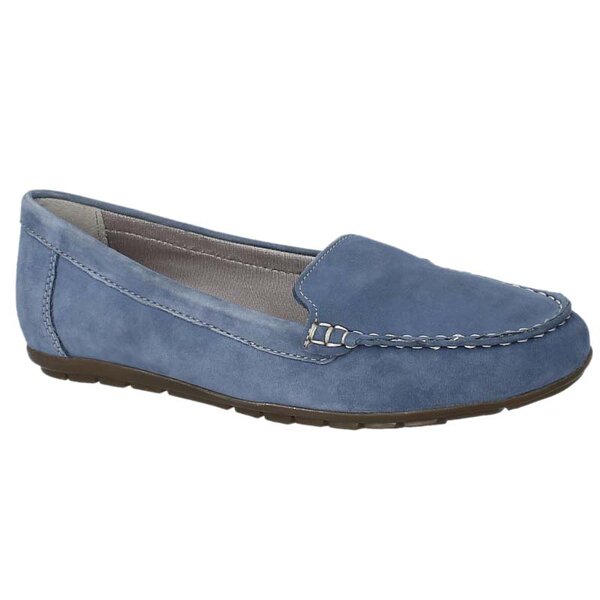 Damskie półbuty ROCKPORT DEMISAII PLAIN MOC v80220 kolor niebieski