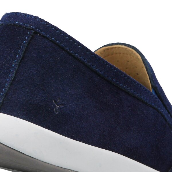 Damskie espadryle EMU PEMBERTON SUEDE OCEAN BLUE w11771oceanblue kolor granatowy