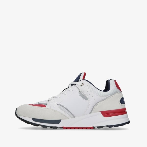 Męskie sneakersy (buty) POLO RL TRACKSTR 200 SNEAKERS LOW TOP LACE  809846186001 kolor biały